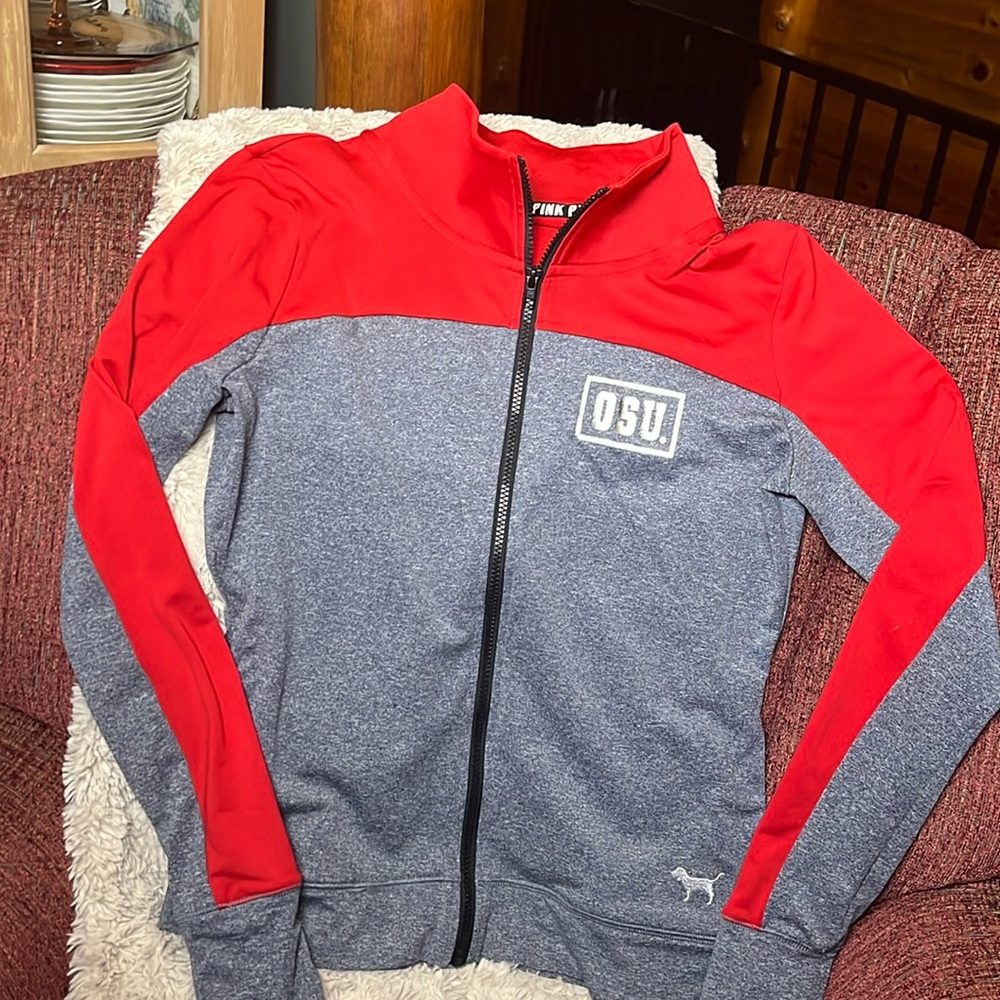 OSU Women’s M Track Jacket by Pink Ultimate